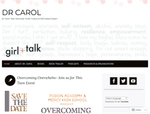 Tablet Screenshot of dr-carol.com